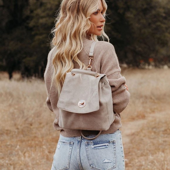 Vici Handbags - JANINE BACKPACK - DOVE GREY